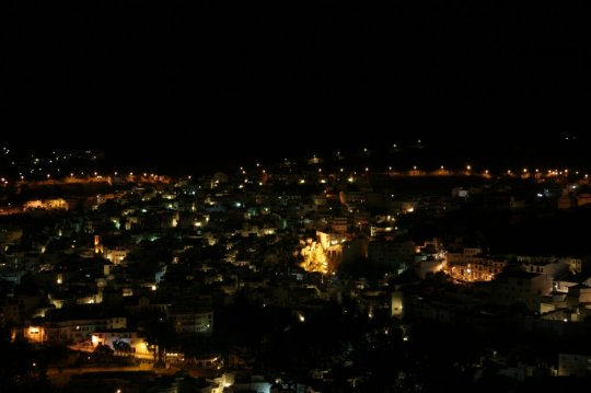 Competa by night set fra Casa Sejer