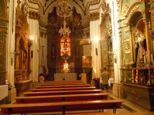 Kapel i Malaga ved Calle Arcos de la Cabeza
